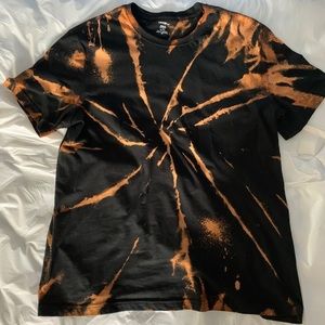 black tie dye t-shirt